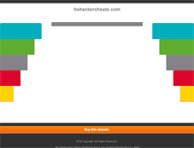 Tablet Screenshot of hshackercheats.com